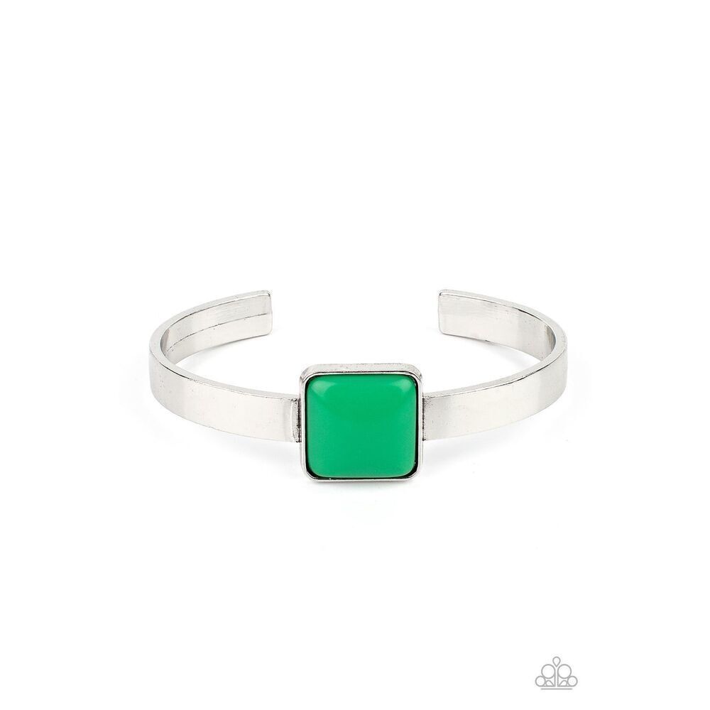 Bundle Sale 3 for $15 | Paparazzi Prismatically Poppin’ - Green Bracelet